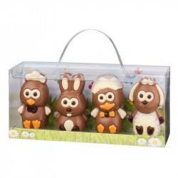 4 Easter Chocolate Figures 4 Easter Chocolate Figures